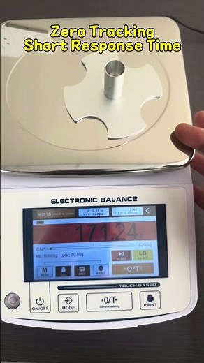 Waterproof Precision Electronic Analytical Balance With Zero Tracking & Overload Alarm