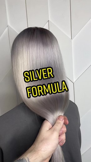 Fabourite silver toner? ⬇️ answer in the comments @Wella Professionals #silverhair #silvertoner #greyhair #wellahair #bleachedhair #fyp