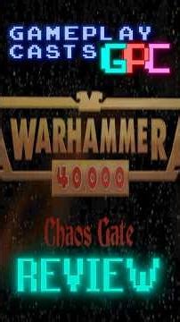 Warhammer 40,000 Chaos Gate Game Review in 60s! #SHORTS