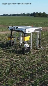 5.3K views · 41 reactions | Solix Sprayer Robot: The Smart Farming Assistant You Didn’t Know You Needed #sprayermachine #sprayer #sprayerrobot #robot #robotics | Gadgetxplore | Facebook