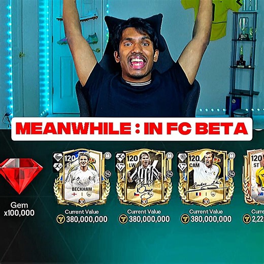 Day 1 In FC Beta 🔥😮‍💨#eafc24 #fcmobile #fifamobile #shorts #vishyfc #viral