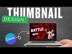 How to Design Thumbnails That Get More Clicks with Canva | Easy Tutorial with quick PRO tips.