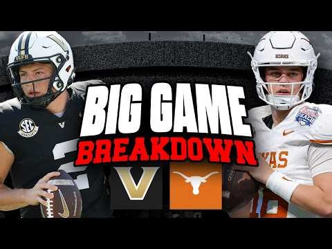 Vanderbilt @ Texas: Who Wins & WHY | Cover 3 College Football