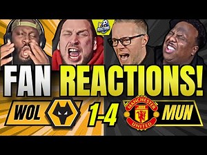 MAN UNITED FANS RELIEVED REACTION TO WOLVES 1-4 MAN UNITED | PREMIER LEAGUE FAN REACTIONS