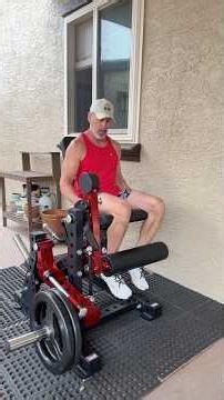 Initial Review Of GMWD Fitness LE08 2.0 Leg Extension/Hamstring Curl machine. #review #demo #gym