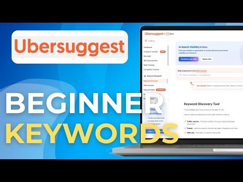 How To Use Ubersuggest For Keyword Research As A Beginner 2025