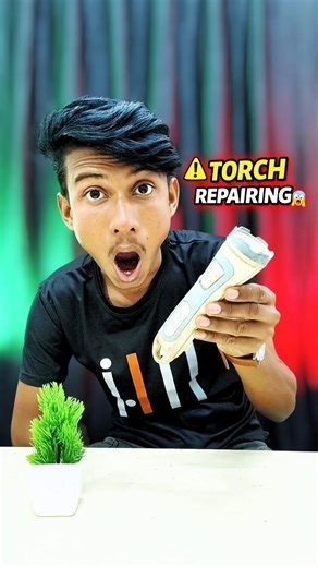 Rechargeable Torch Repairing | Emargency Torch Repairing | Torch Light Repair | #experiment #shorts