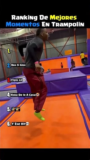 TOP 5 TRAMPOLINE MOMENTS (Parody in Spanish) Polar Ranks IN SPANISH #shorts #humor