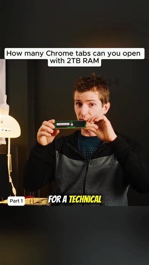 1-How many Chrome tabs can you open with 2TB RAM #techreview #pcbuild #techexplained #hardwaretesting #techenthusiast