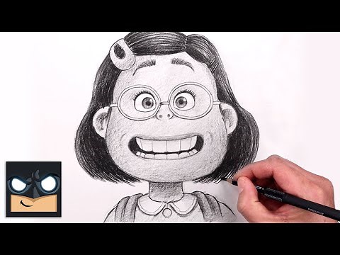 How To Draw Meilin Lee | Turning Red Sketch Art Lesson (Step by Step)