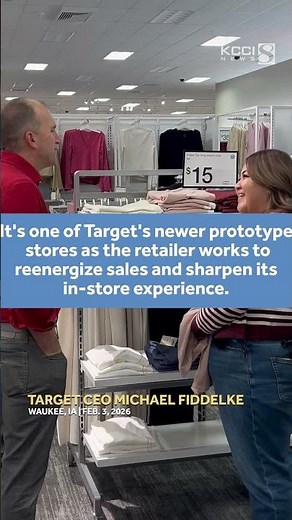 Target's new CEO returns to his Iowa roots with early visit to Waukee store