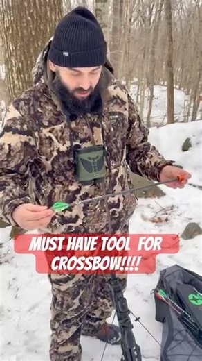 How to Safely De-Cock a Crossbow in Seconds#CrossbowHunting #huntingtips