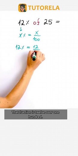 Calculate 12% of 25: Easy Solution Explained! #Math #Percentage