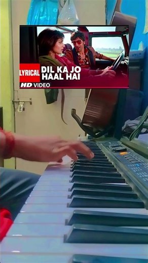 dil ka jo hal hai | easy tutorial in play piano without music #shorts #piano #song #songlyrics 🎹🎹🎹🎹🎹