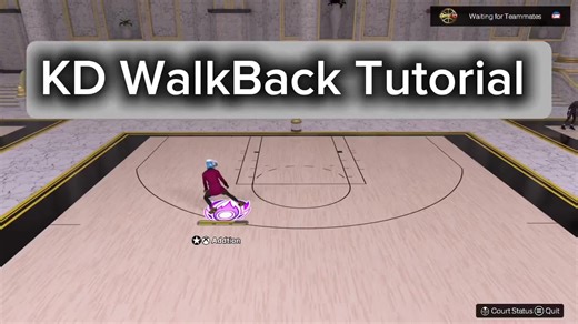 KD WalkBack tutorial #kdwalkback #2k26#addtion