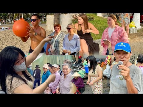 Cách Sống Người Dân Nha Trang | Quá Mừng Được Ăn Miễn Phí