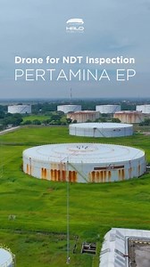 1.6K views · 46 reactions | Penerapan drone NDT Voliro di Pertamina...