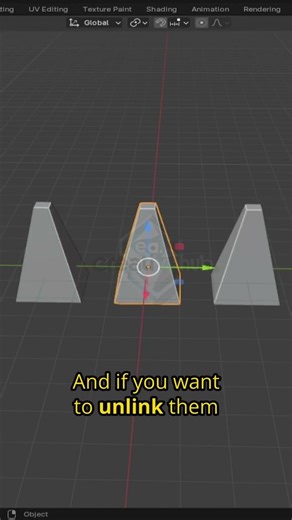 This Blender trick saves HOURS 🤯 (Ctrl + L) #blender #viral #shorts #tutorial