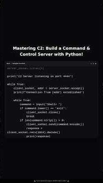 Building a Custom Command and Control Server with Python