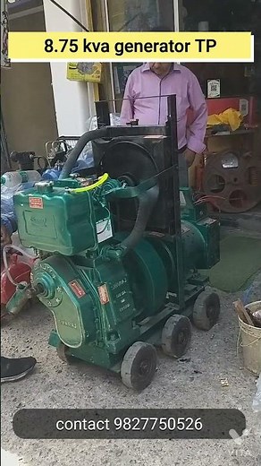 8.75 KVA generator 3phase | three phase generator | genset | jabalpur |