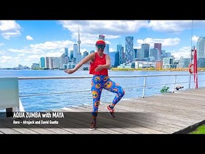 Aqua Zumba | Hero – Afrojack & David Guetta | Toronto Skyline 🌆