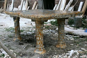 [Hot Item] Garden Table Marble Table European Table Mt-018