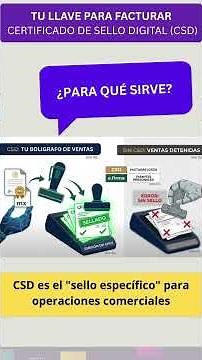 Certificado de Sello Digital (CSD). La llave maestra que abre el motor de tus ventas. 🔑✨