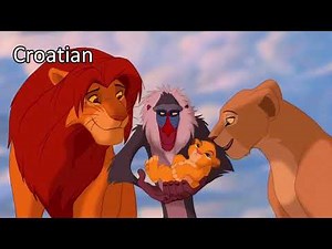 Lion King 1994/2019 - Circle of life [Ending Multilanguage]