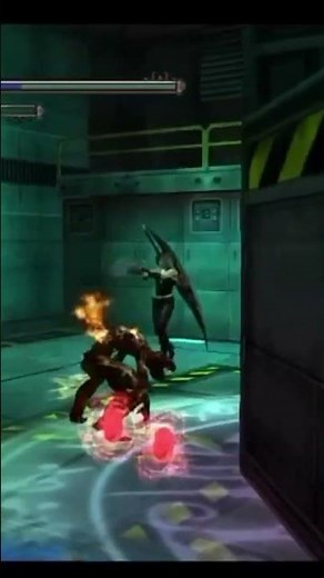 DMC2: Trish fights in the factory!