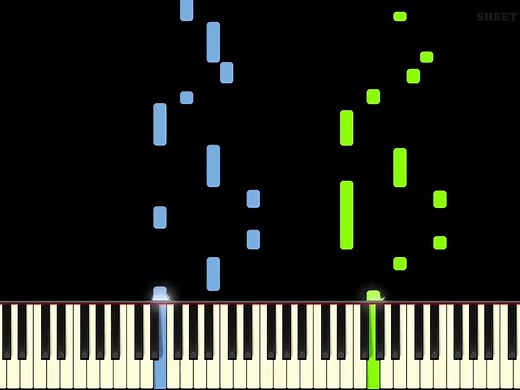 C418 - Aria Math (from Minecraft Volume Beta) - Piano Tutorial