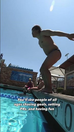 POV: A local Masters swim meet.