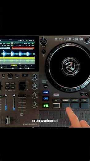 Converting an Auto Loop into a Saved Loop on a Numark Mixstream Pro