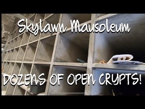Skylawn Mausoleum. DOZENS OF OPEN CRYPTS!
