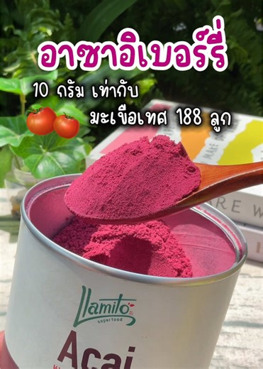 อาซาอิเบอร์รี่ ผลไม้เพื่อสุขภาพที่น่าสนใจ
