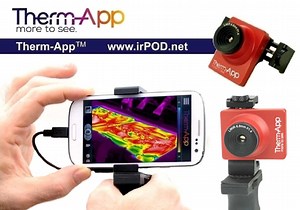 Therm-App™ TH High Resolution Infrared Thermal Imaging system - Avio Servicezentrum, Verkauf & Schulung - Infrarot Wärmebildkameras & Thermografie-Software