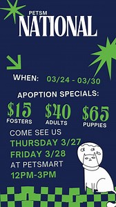 4.8K views · 17 reactions | ✨It’s National Adoption Week at PetSmart!...