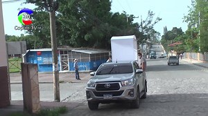 HERMOSA BIENVENIDA EN HOGAR DE NIÑAS AMPARO SAN ANTONIO DE SANTA ROSA DE COPÀN El Alcalde de Cucuyagua, Copàn Josè Esteban Lòpez y el Diputado Cristhiam Saavedra donaron una cabina de sanitizaciòn al Hogar de niñas amparo San Antonio de Santa Rosa de Copàn, solicitado por la direccion de este hogar, debido a que reciben personas que les donan víveres y ropa a quienes necesitan desinfectarlas, las pequeñas no pueden salir de este centro desde que inicio la Pandemia para evitar contaminarse. | Cop