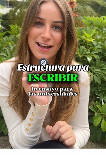 La estructura básica para escribir tus ensayos! #foryou #college #essay #universidad #ensayo #university #EduRevi #collegecounseling