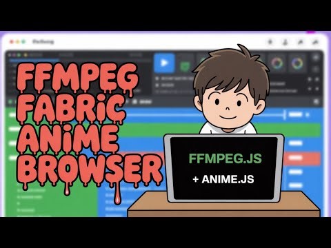 Build a Next.js Canva Timeline Video Editor — FFmpeg + Fabric.js + Anime.js in the Browser!