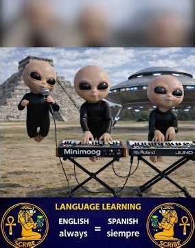 Dubstep Aliens Teach Spanish Always Siempre