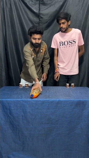 bottle flip Cup throw challenge