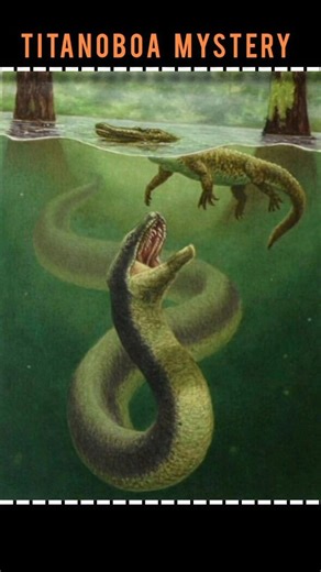 क्या ये सांप आज भी जिंदा है? Titanoboa Mystery! 🥶| #shorts