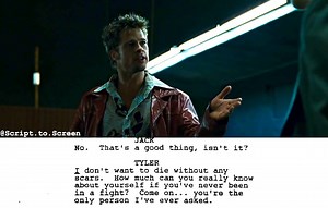 156K views · 6.2K reactions | Fight Club (1999) "I want you to hit me." • Directed by: David Fincher • Written by: Jim Uhls | Screenplayed | Facebook