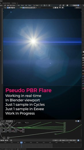 Creating the Most Realistic Lens Flares for Blender
