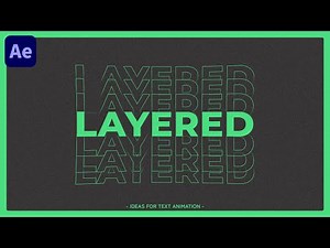 【テキスト】レイヤーテキストアニメーションを作ろう!!【Adobe After Effects】