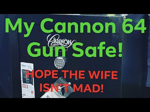 My Cannon 64 Safe (set up and review)