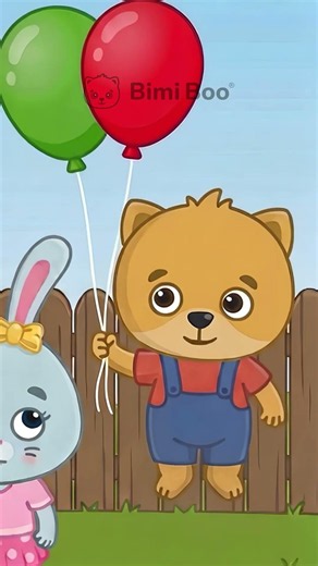 Learn Colors with Bimi Boo and Heidi 🎈🌈 #kidsvideos