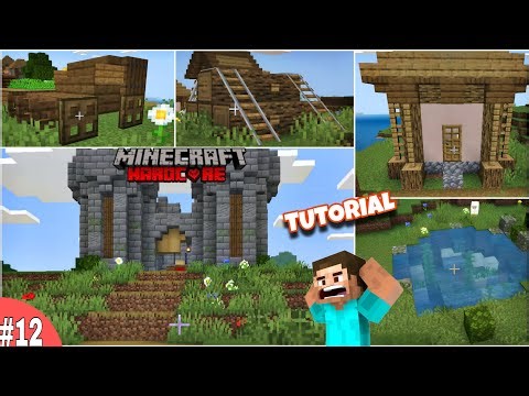 "I Built INSANE Builds in My Minecraft Hardcore World! 🏰⚡"