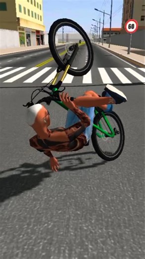 elem de ele cair no grau ainda foi atropelad0 três vezes kkk #automobile #motowhelie3d #bike #shorts