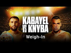 LIVE: Agit Kabayel vs Damian Knyba | Weigh-In | Boxing | DAZN